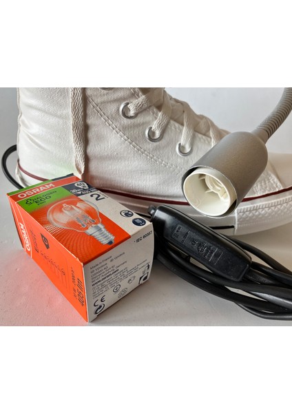 Ayakkabı Tasarımlı Masa Lambası / Shoe Lamp