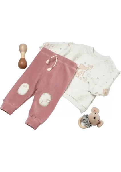 Little Deer 2'li Bebek Takım Mint