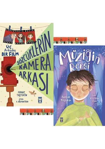 4.5. Sınıf- Ferhat Taştekin-Müziğin Rengi, Sözcüklerin Kamera Arkası(2kitap)