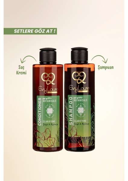 Zencefil ve Biberiye Özlü Şampuan 225 ml