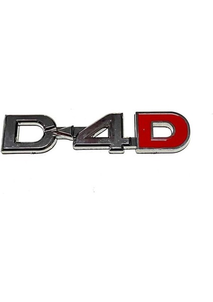 Corolla Bagaj D4D Yazısı 2007-2008-2009-2010-2011-2012-2013-2014-2015-2016 75447-12041