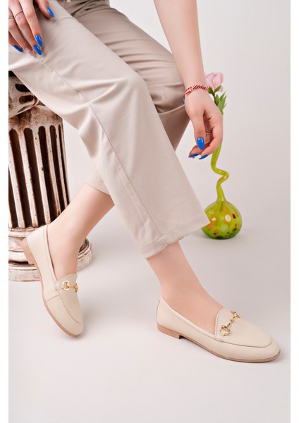 Kadın Hakiki Deri Tokalı Kadın Casual & Klasik Babet Günlük ve Şık Model modelleri