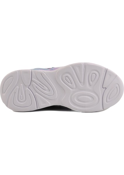 Siyah-Lila Cırtlı Kız Çocuk Spor Ayakkabı 1878 F indirimleri