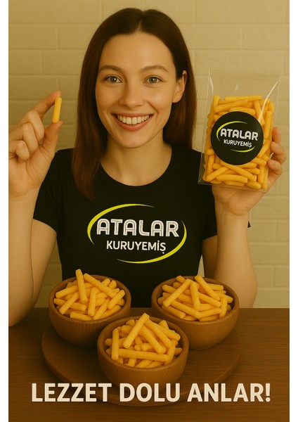 Atalar Kuruyemiş Çubuk Cips 430G – Kıtır Kıtır Lezzet!