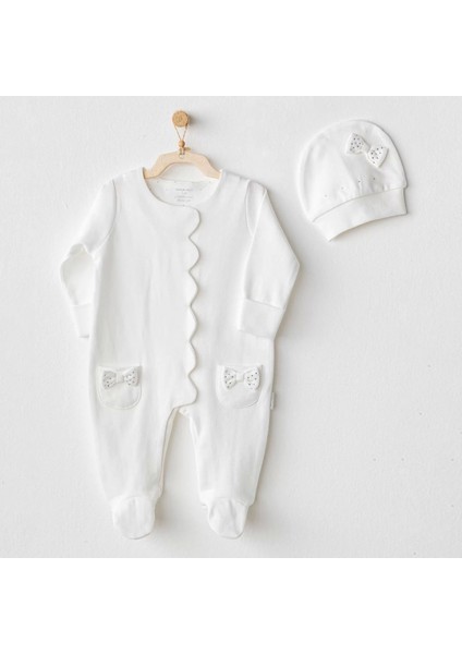 Andywawa AC25823 Chic Girl Tulum Takım Ekru