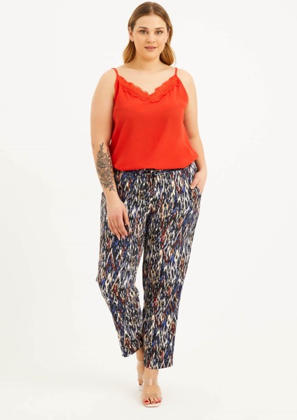 Beli Lastikli Cepli Pantolon