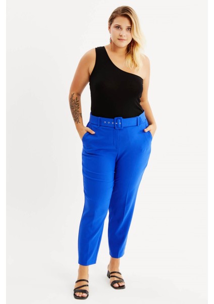 Cep Detaylı Kemerli Klasik Pantolon fiyatları