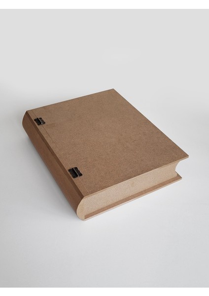 Ahşap, Ham Mdf, Boyanabilir Kitap Kutu 28 x 34 cm