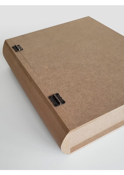 Ahşap, Ham Mdf, Boyanabilir Kitap Kutu 28 x 34 cm fiyatları