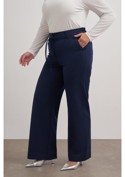 Beli Lastikli Geniş Paça Pantolon modelleri