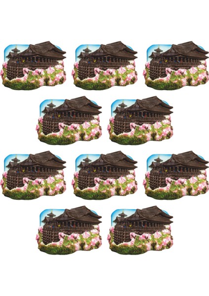 Buzdolabı Magneti - 10 Adet Japonya Magneti