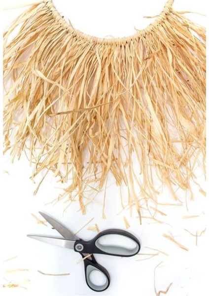 Rafya 75 gr Doğal Rafya Dekoratif Rafya Muz Lifi Doğal Ip