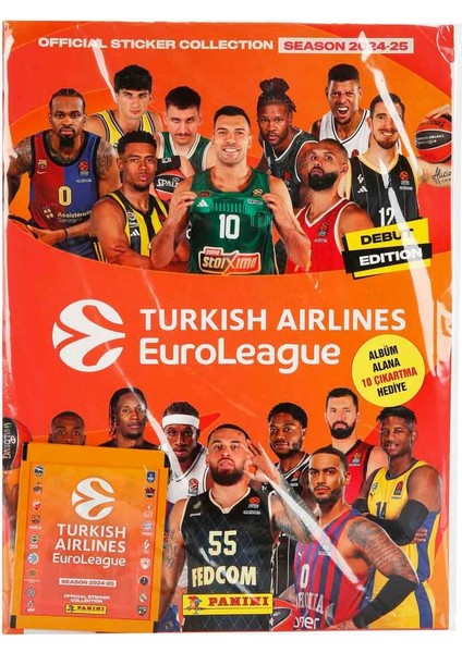 2024-25 Turkish Airlines Euroleague Çıkartma Albümü fırsatları