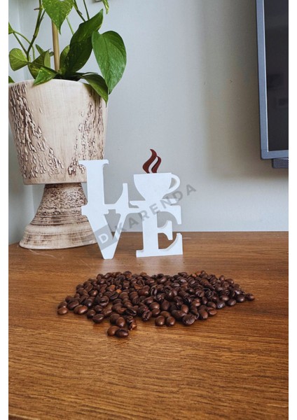Coffelove Dekoratif Biblo, Obje Kahve Köşesi, Sunum Mutfak Dekorasyonu fiyatları