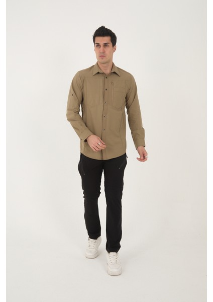 CAMP365 Outdoor Tactical Rahat ve Kullanışlı Su iticili Erkek Taktik Gömlek