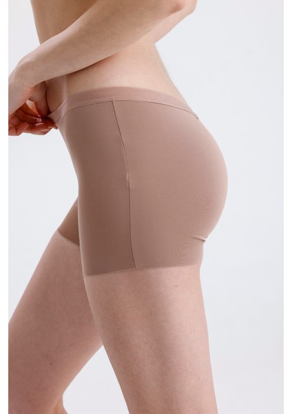 Dikişsiz Lazer Kesim Kadın Boxer Külot - Seamless Iç Çamaşırı fırsatları