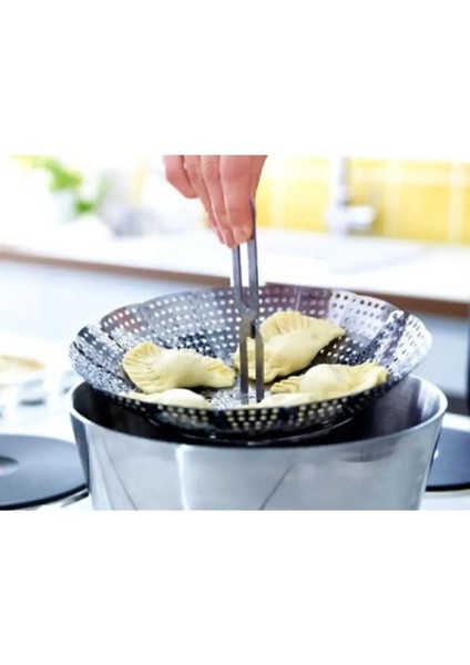 Katlanabilir Buharda Sebze Pişirme Haşlama Aparatı, Bebek Mama Hazırlama Aparatı fiyatları