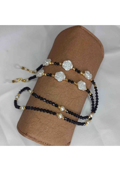 Rose Model Handmade Tasarım Gözlük Ipi