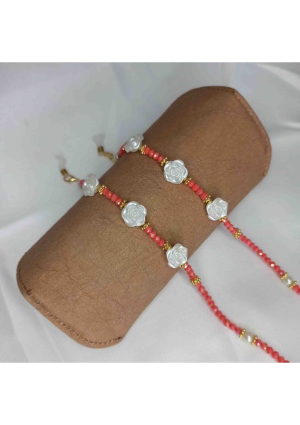 Rose Model Handmade Tasarım Gözlük Ipi