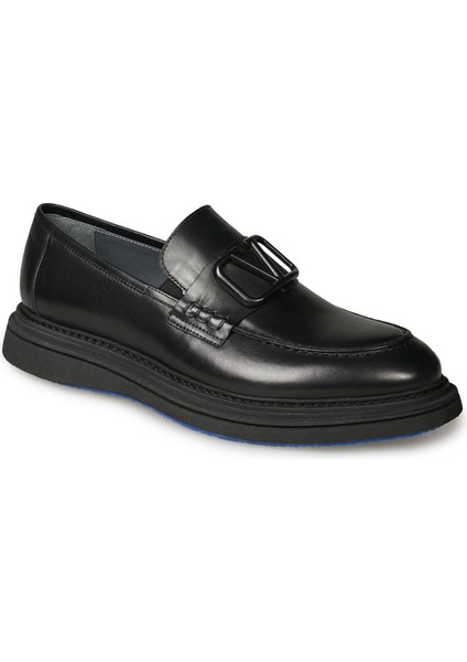 Siyah Klasik Deri Erkek Ayakkabı