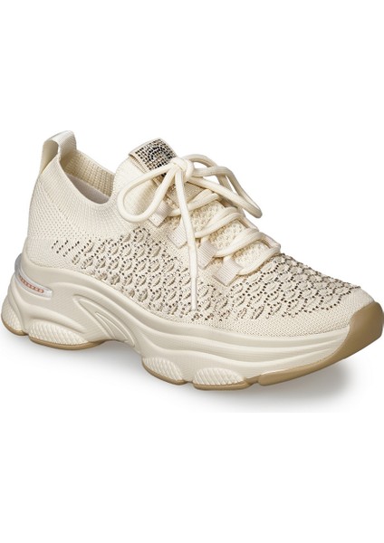 Bej Sneakers Tekstil Kadın Ayakkabı