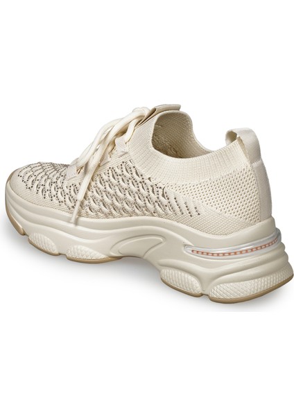 Bej Sneakers Tekstil Kadın Ayakkabı