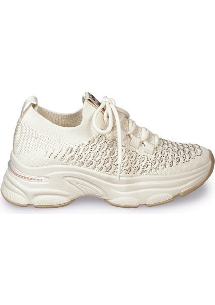 Bej Sneakers Tekstil Kadın Ayakkabı