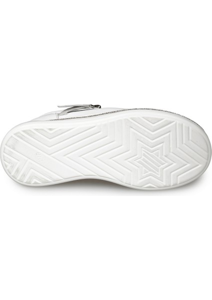 Beyaz Sneakers Deri Kadın Ayakkabı fırsatları