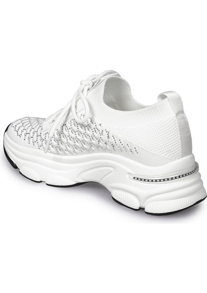 Beyaz Sneakers Tekstil Kadın Ayakkabı