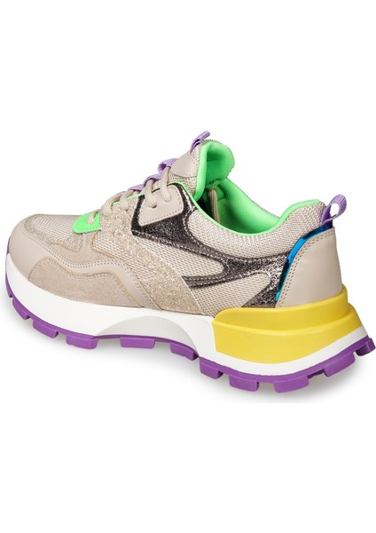 Krem Sneakers Tekstil Kadın Ayakkabı fiyatları
