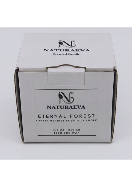 Orman Meyveleri Esanslı Kavanoz Doğal Soya Mum 210GR