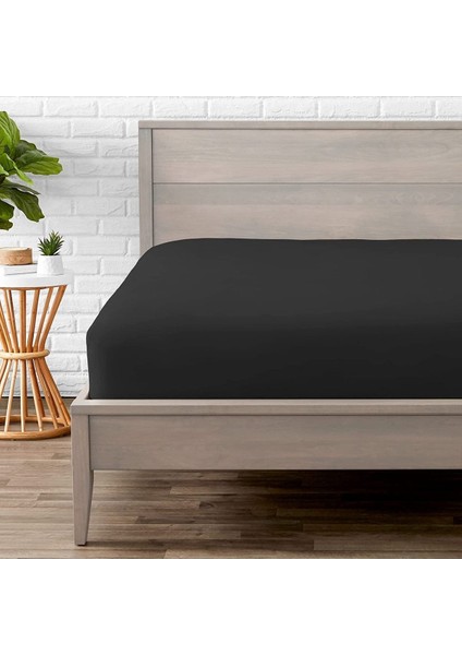 güllüce ev tekstili Lastikli Çarşaf (Siyah) fitted fiyatları