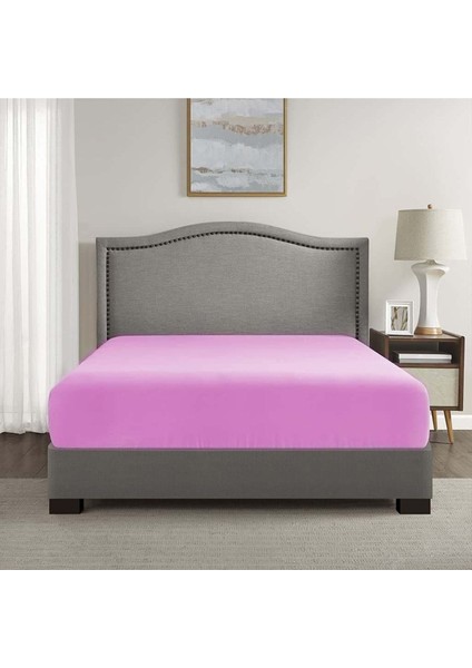 güllüce ev tekstili Lastikli Çarşaf (Pembe) fitted