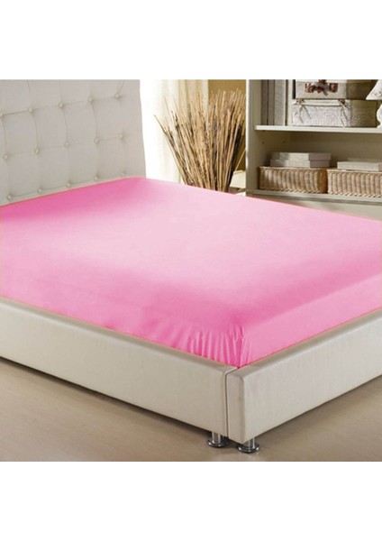 güllüce ev tekstili Lastikli Çarşaf (Pembe) fitted
