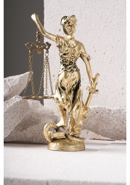 Adalet Kadın Heykeli Themis Terazili Heykel Biblo modelleri
