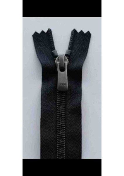 20 cm 30 adet 5 No Plastik Diş Için Botluk Ykk Fermuar Siyah Renk