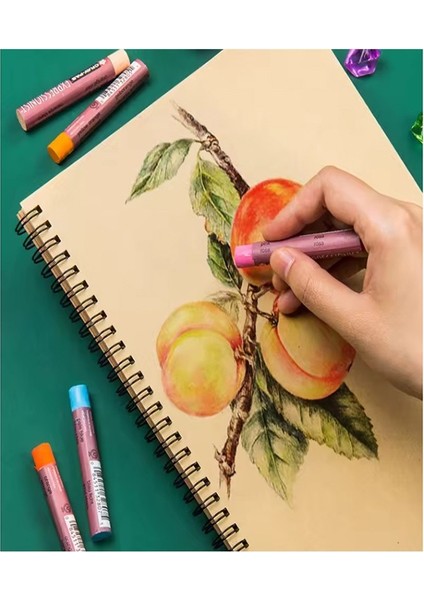 Telli Eskiz Defteri A5 Spiralli 50 Yaprak 1 Adet 120 gr 148X210 mm Karakalem Sketch Yandan Açılmalı Ezkiz Defteri Grafit