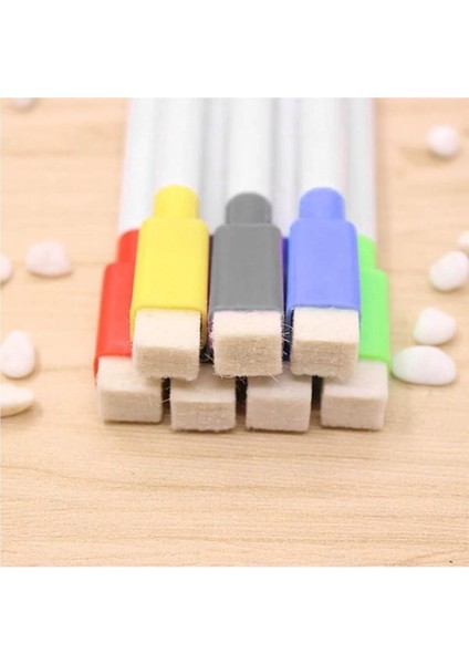 Mini Beyaz Tahta Kalemi Buzdolabı Magnet Kalemi Yazı Tahtası Kalemi 6'lı Set