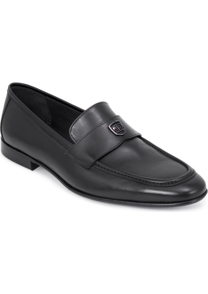 Siyah Deri Klasik Erkek Ayakkabı
