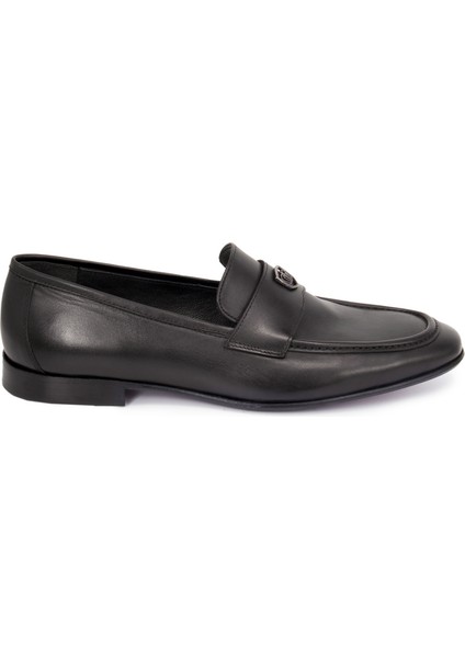 Siyah Deri Klasik Erkek Ayakkabı modelleri
