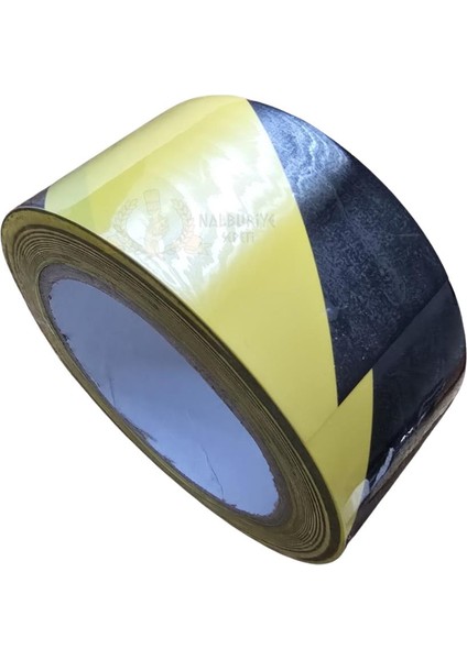 Sarı Siyah Uyarı Ikaz Pvc Işaretleme Bandı - 50 mm x 30 Mt. fiyatları