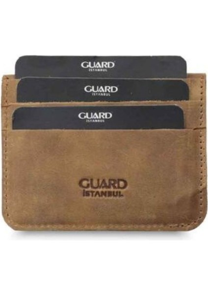 Hakiki Deri Unisex Crayz Taba Kağıt Para Bölmeli Mini Kartlık (T804) fiyatları