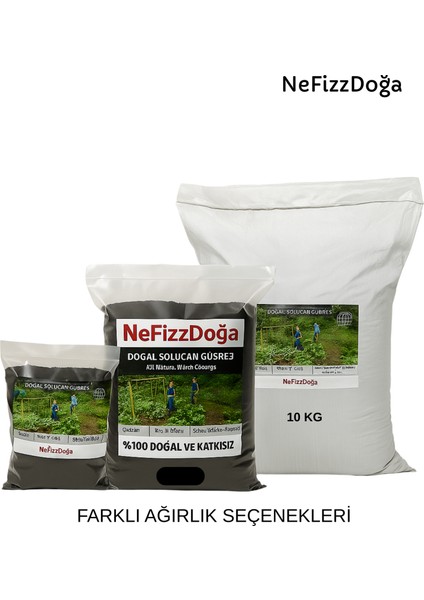 Doğal Solucan Gübresi 10 kg (20 Lt) fiyatları