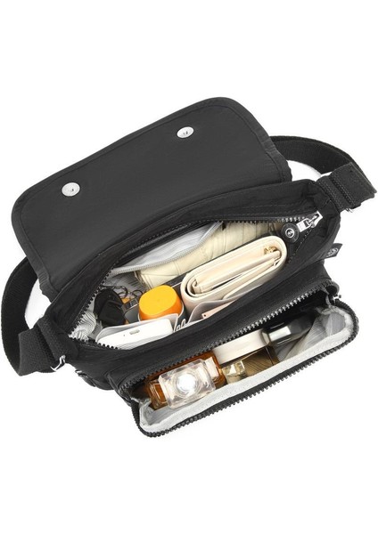 Krinkıl Kumaş Kadın Postacı Çantası Smart Bags 1148 indirimleri