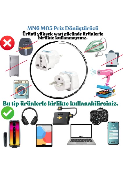M03 Priz Dönüştürücü/3 Adet/amerikan Tipi Priz Dönüştürücü-Dünya Ülkeler Arası Fiş Çevirici