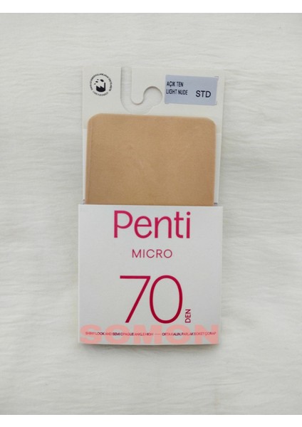 Açık Ten Mikro 70 Soket Çorabı