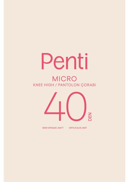 Micro 40 Lacivert Pantolon Çorabı