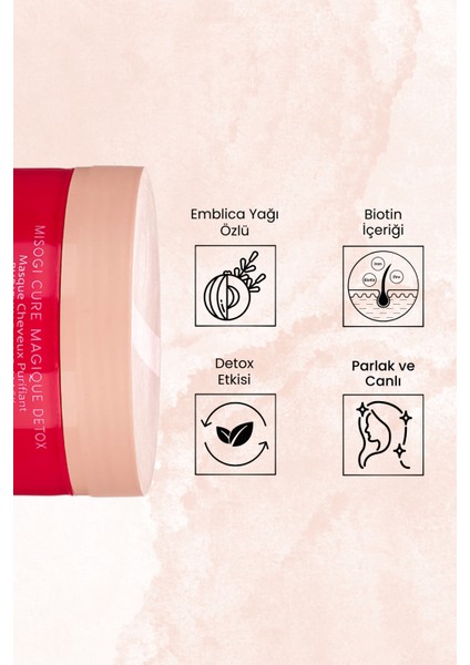 Misogi Profesyonel Saç Maskesi 150 ml