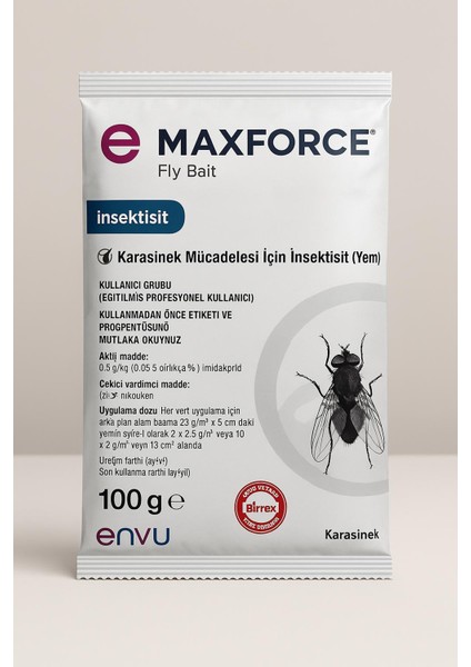Maxforce Fly Bait Karasinek Granülü 100 gr