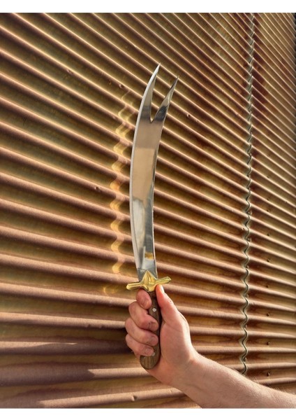 Zülfikar Kılıç - 50 cm Dekoratif - Isim Yazılabilir - Kutulu - Hediyelik